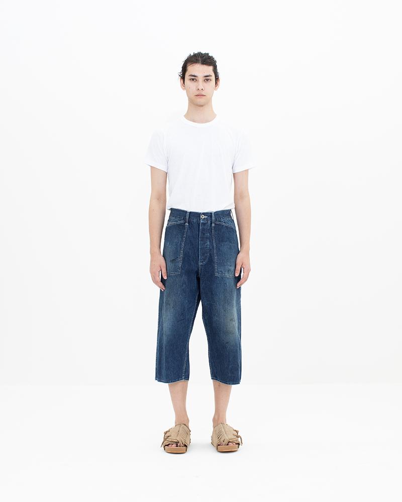 SS SCOUT SHORTS DRY DENIM | Visvim Official North American Web Store